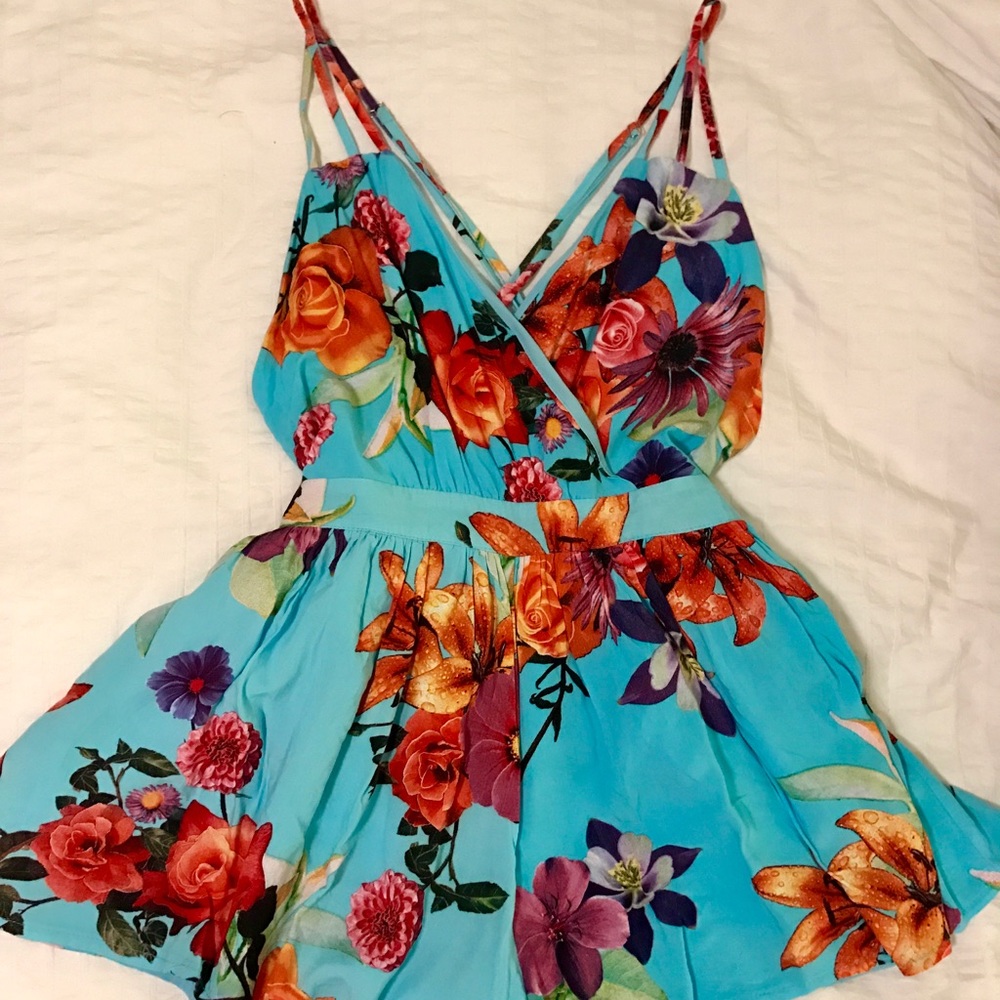 LF Floral Romper