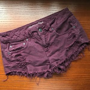 American Eagle Distressed Shorts