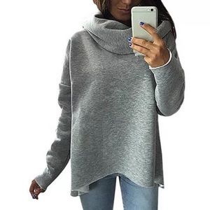 🆕 Gray Turtleneck Pullover