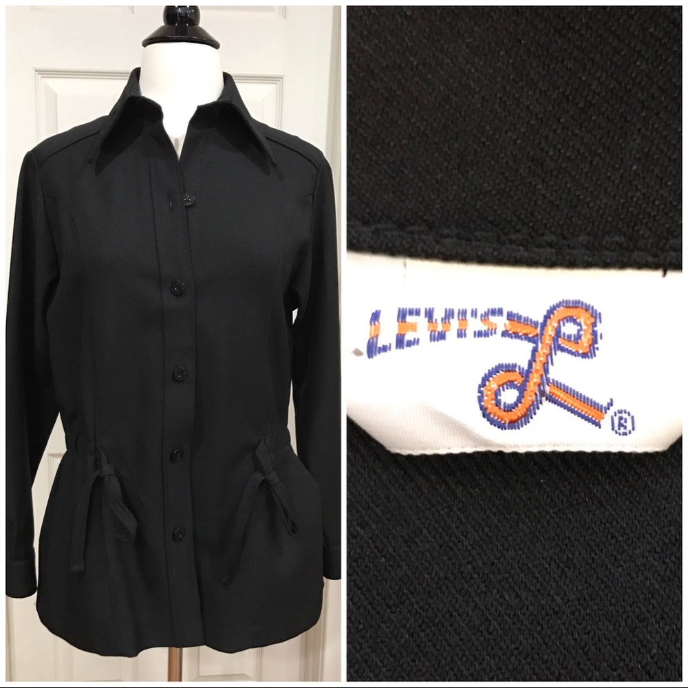 *SOLD*Vintage Levi's Black Jacket-Retro-70's