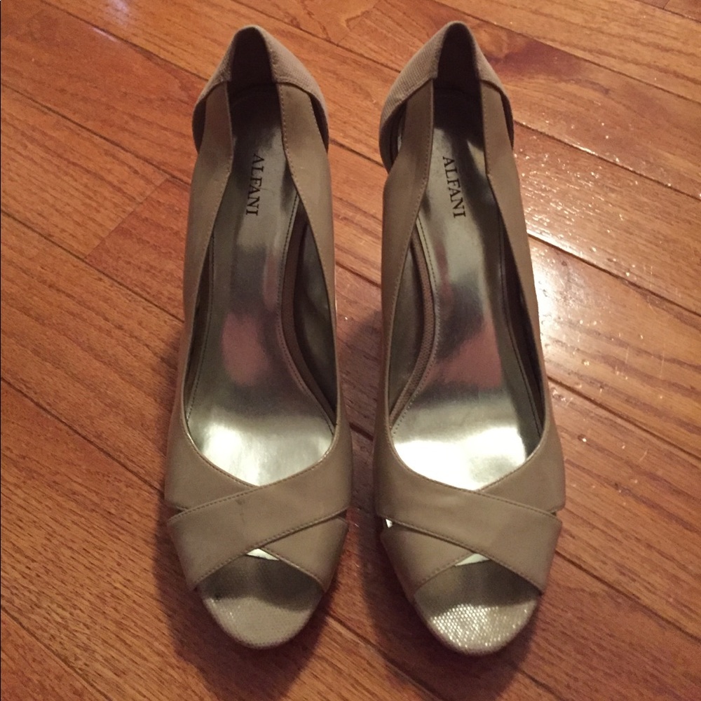 Beige Alfani Heels