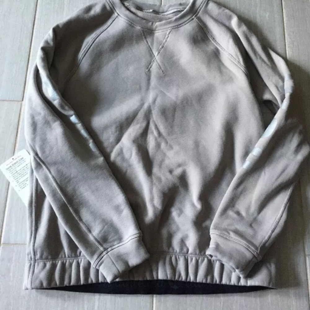 Lululemon home stretch crew size 8 reflective