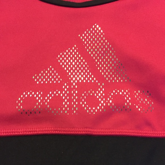 Adidas Climalite iridescent logo sports bra - Picture 2 of 8