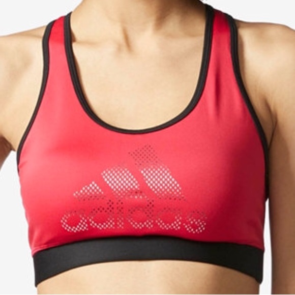 Adidas Climalite iridescent logo sports bra - Picture 6 of 8