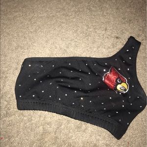 Louisville cheer sports bra