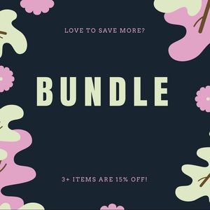 Bundle up to save more!