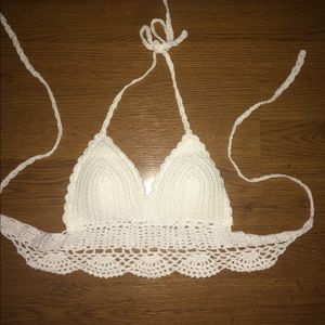 Crochet bralette