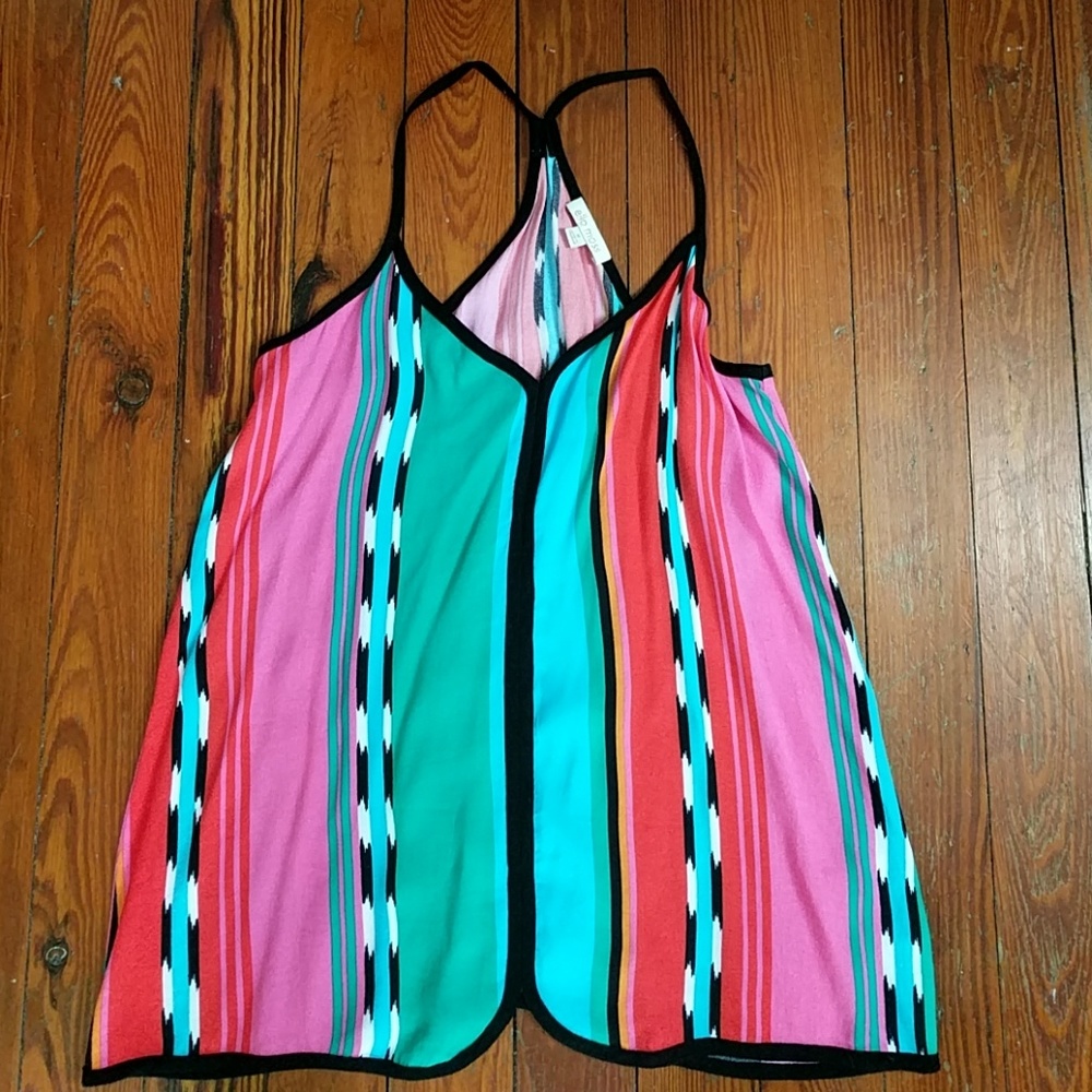Ella Moss Ikat Racerback tank