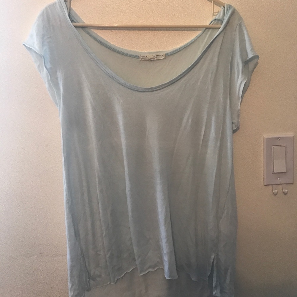 Urban outfitters off the shoulder tank