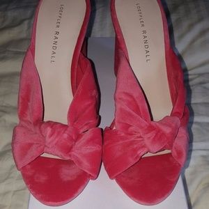 Womens Loeffler Randall CoCo High Heel Knot Slide