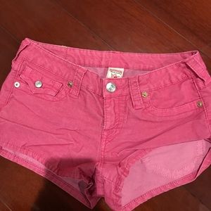 True religion shorts barely worn perfect condition