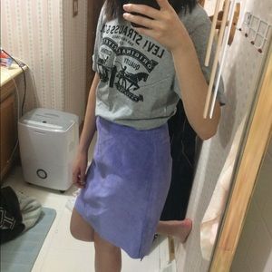 Leather Pencil Skirt