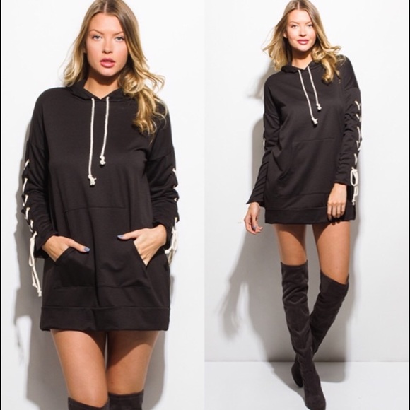 sexy sweatshirt dress