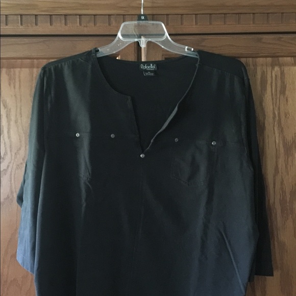 Rafaella Tops - Studded Black top