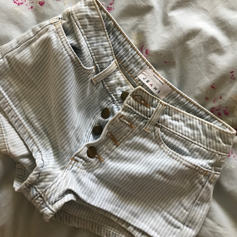 American Apparel High waisted shorts