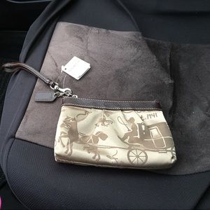 Coach wristlet. Never used!