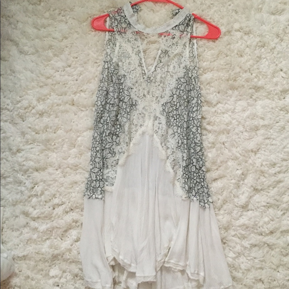 Free People lace tunic