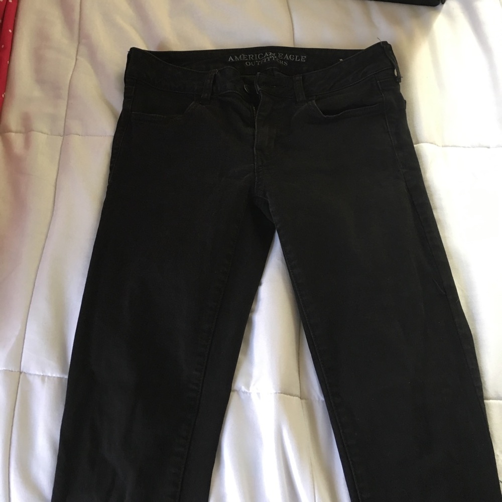 Black jeggings