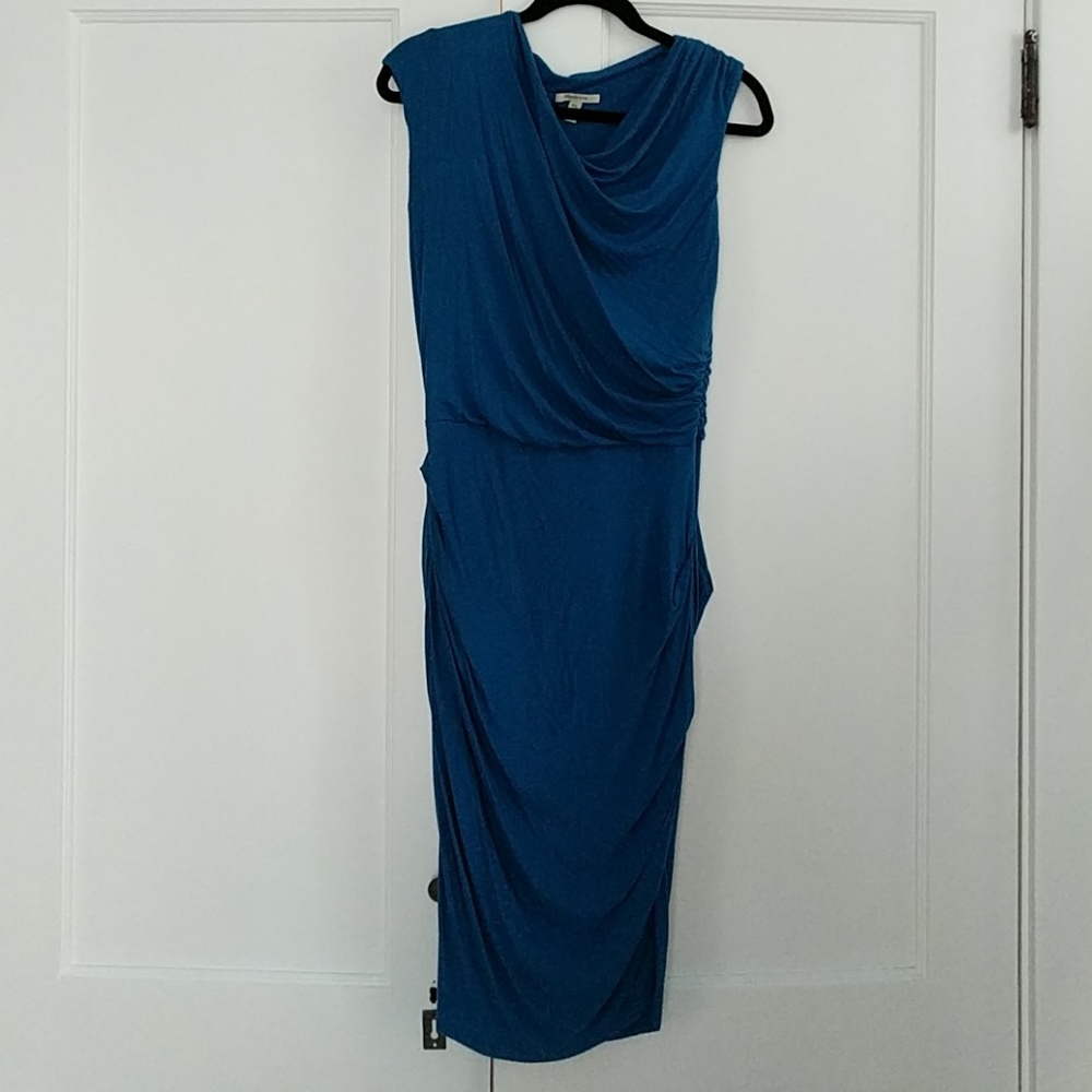 Anthropologie Turquoise Jersey dress