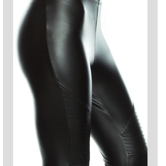 Black motto leggings - Picture 2 of 3