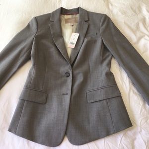 Banana republic grey blazer. 2P Petite