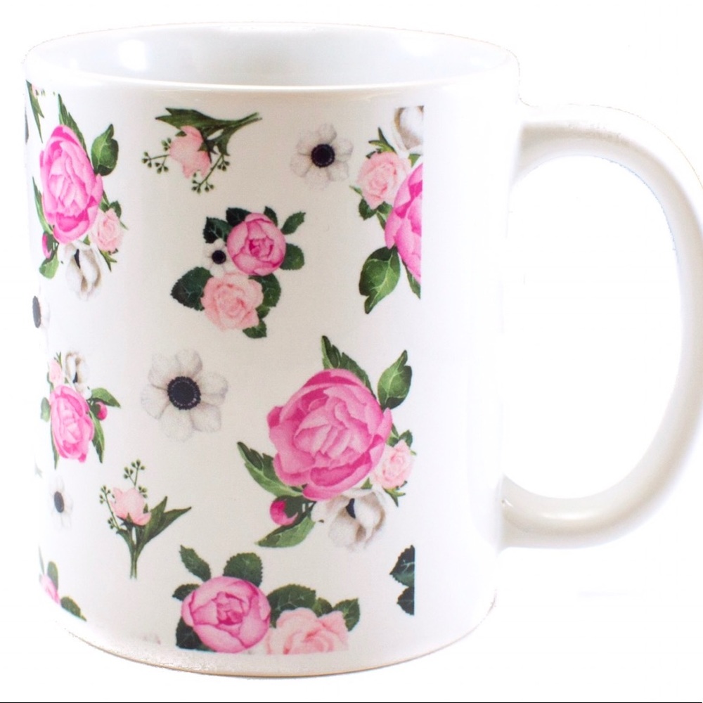 Custom Floral Mug