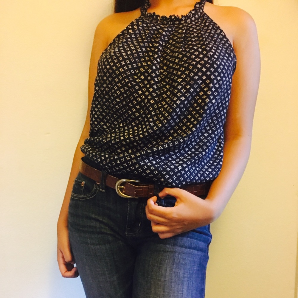 Dark blue top size s
