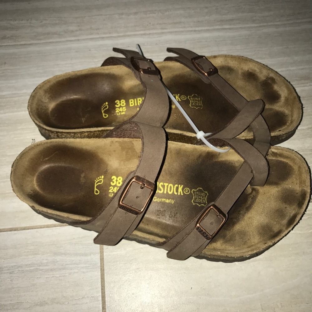 Birkenstock Mayari Birko Flor Sandals Size 38 - Picture 2 of 4
