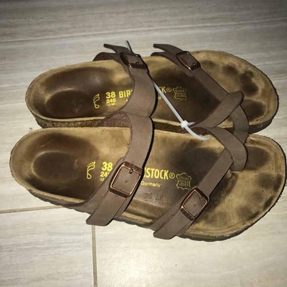 Birkenstock Mayari Birko Flor Sandals Size 38 - Picture 2 of 4