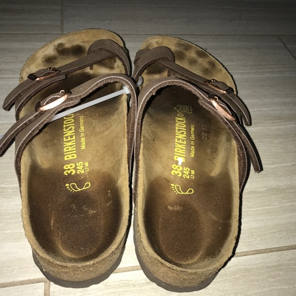 Birkenstock Mayari Birko Flor Sandals Size 38 - Picture 3 of 4