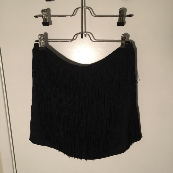 Theory Tailla Fringe Mini Skirt - Picture 2 of 2