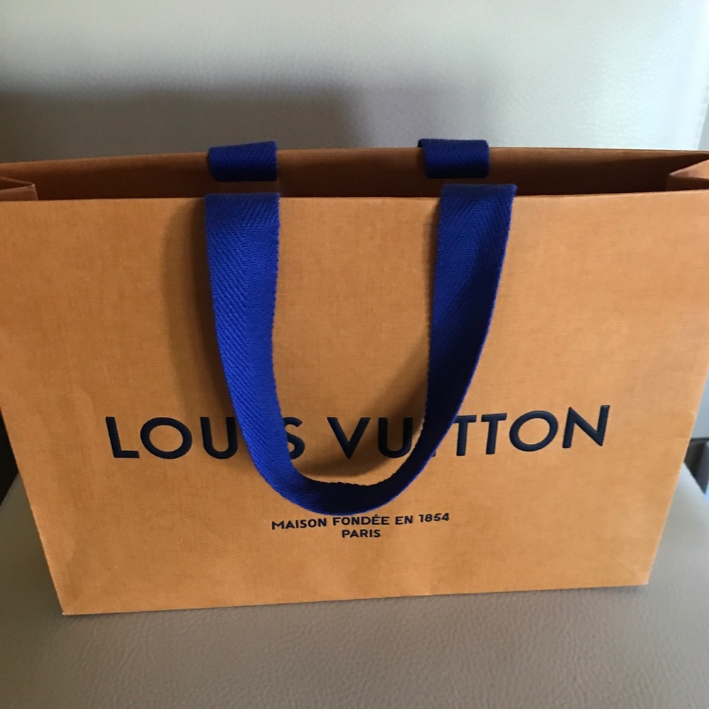 Small LV bag 11x8 inches & 3 inches in width