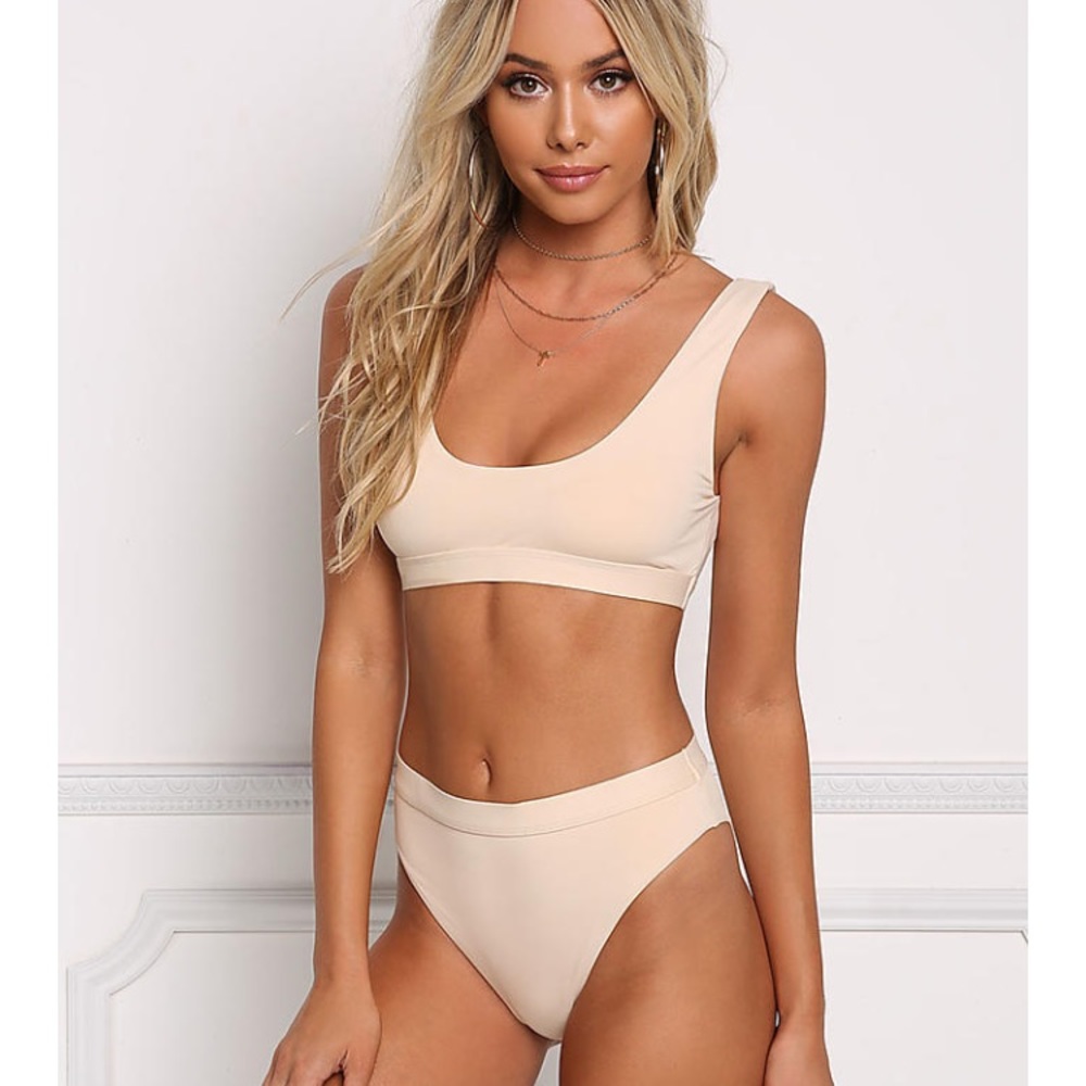 Bone high waisted swimsuit