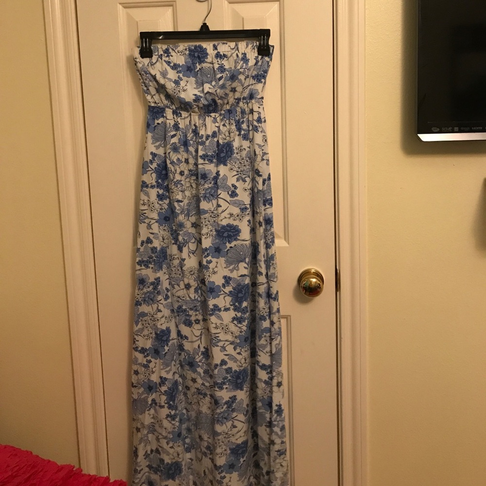 floral maxi dress