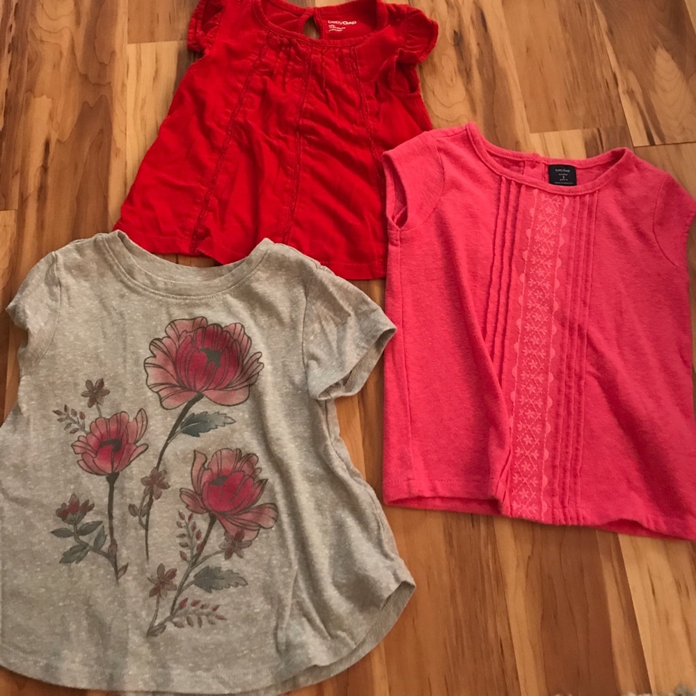 Girls short sleeve shirt bundle