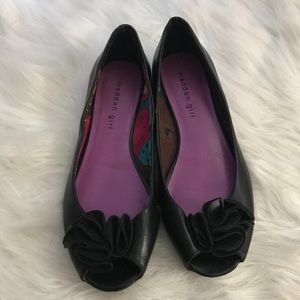 Madden girl peep toe flat size 7