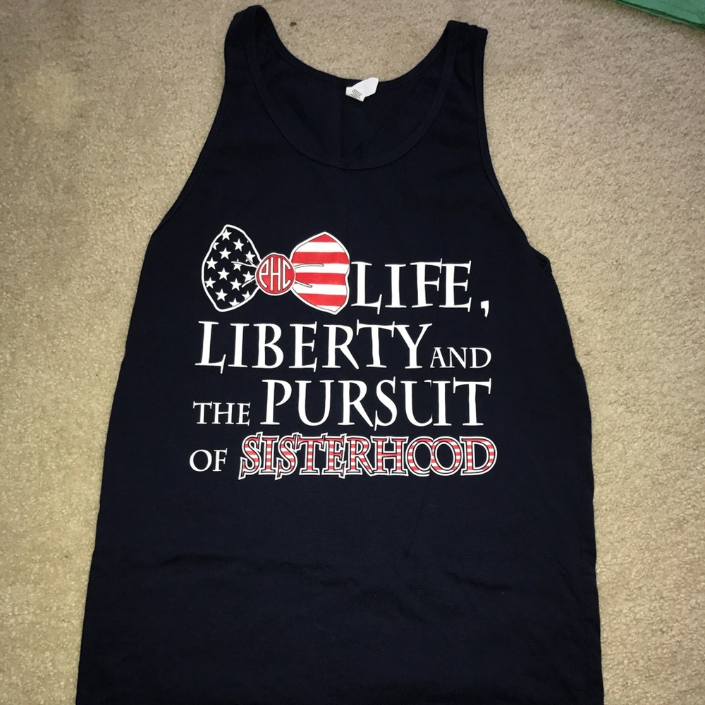 Sorority tank top