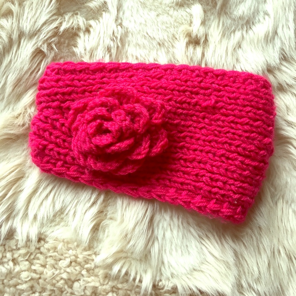 Cute pink headband