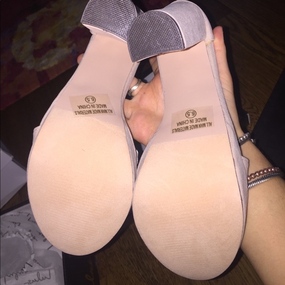 SIZE 7! brand new, never worn lulus lace up heels! - Picture 6 of 8