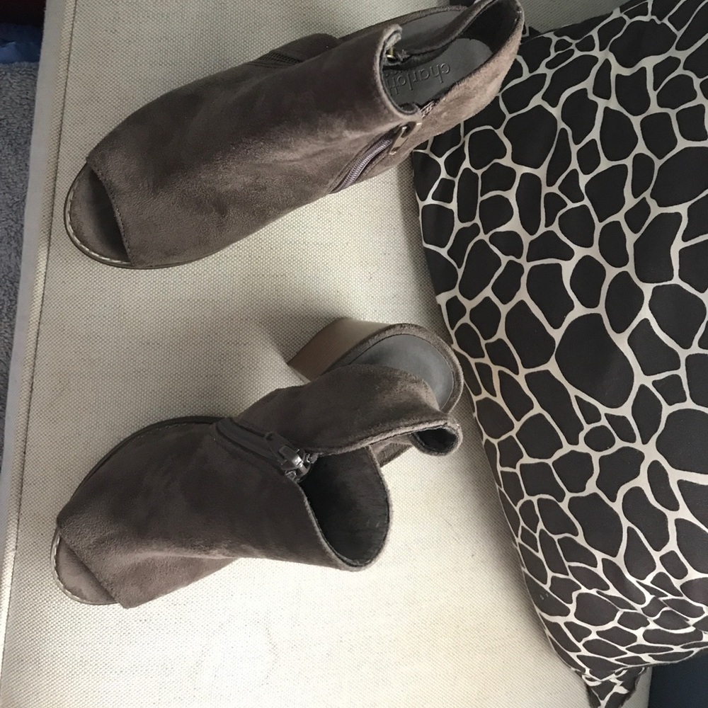 Taupe Ankle Boot . Perfect for Summer