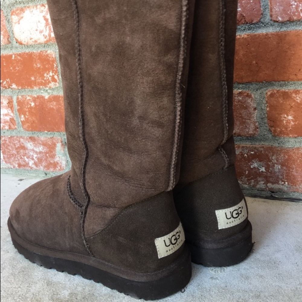 Never Worn Tall Brown Uggs