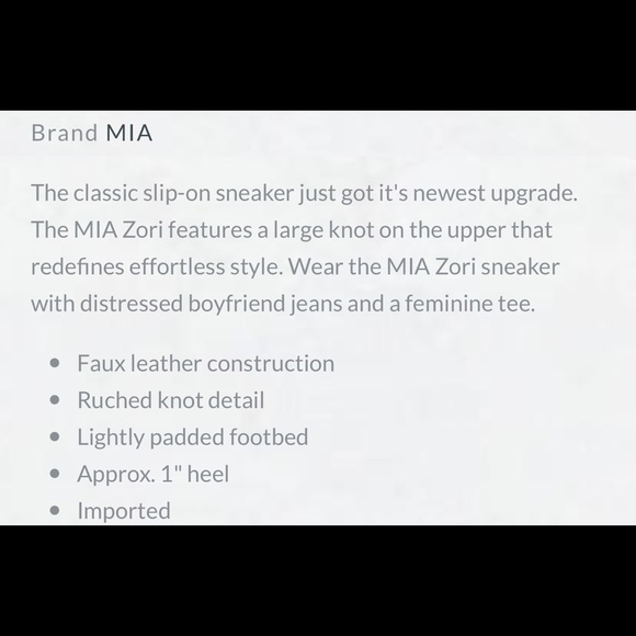 Mia black perforated twisted bow knot slip on shoe - Picture 8 of 8