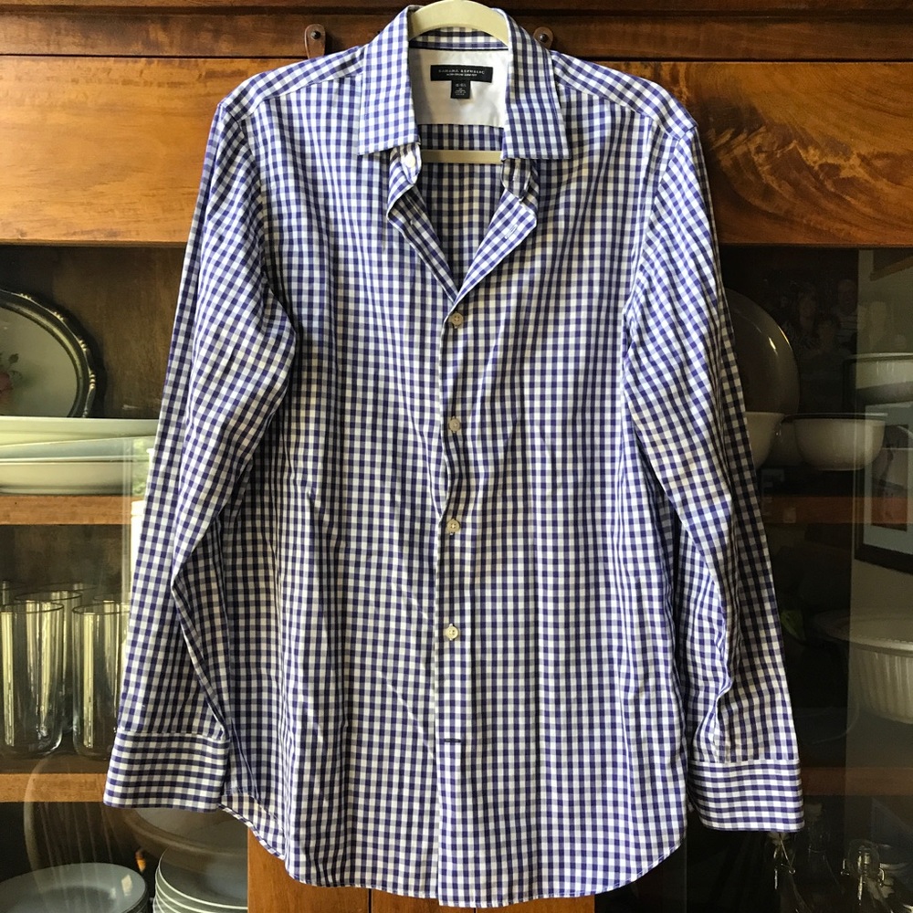 Men's Banana RepublicSlim Fit Button M Shirt