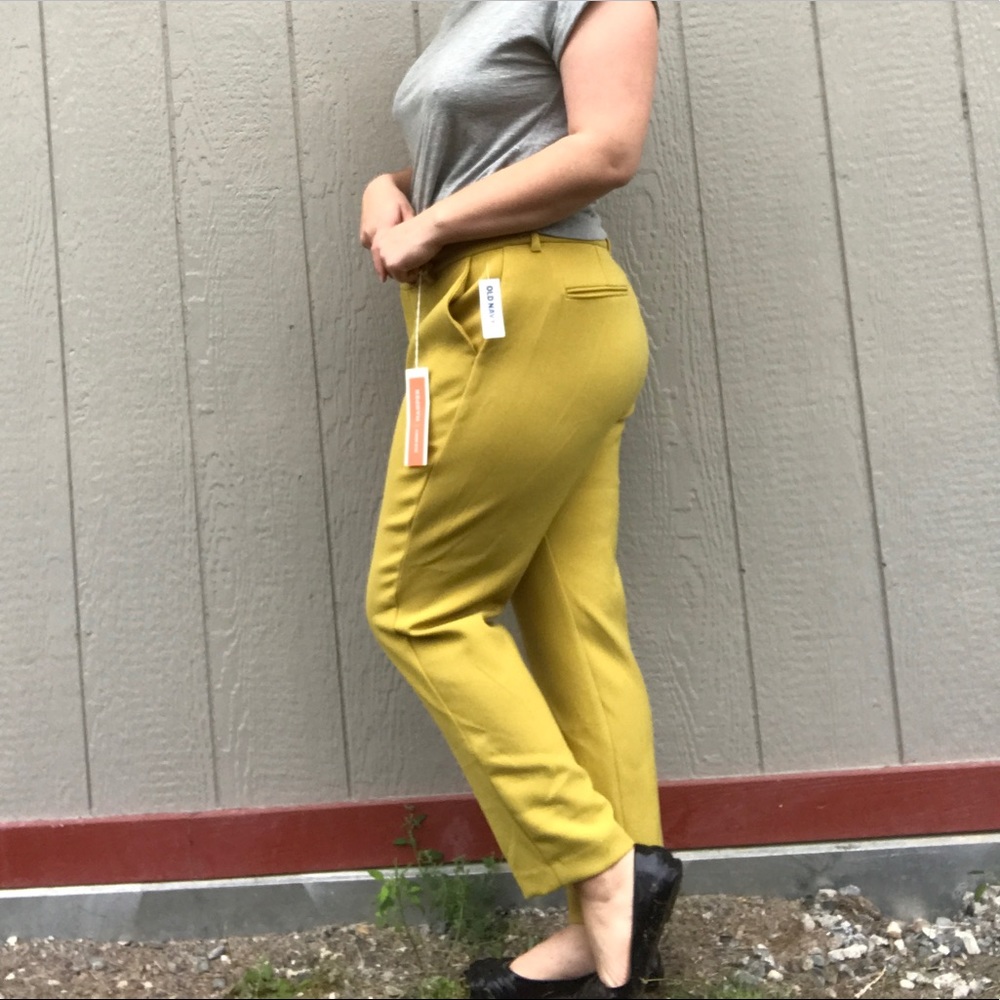 Mustard Pants