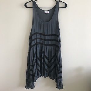 Free People Voile and Lace Trapeze Slip Dress
