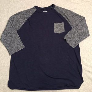 ⚡️SALE! Mossimo 3/4 sleeve tee. Men's size XL