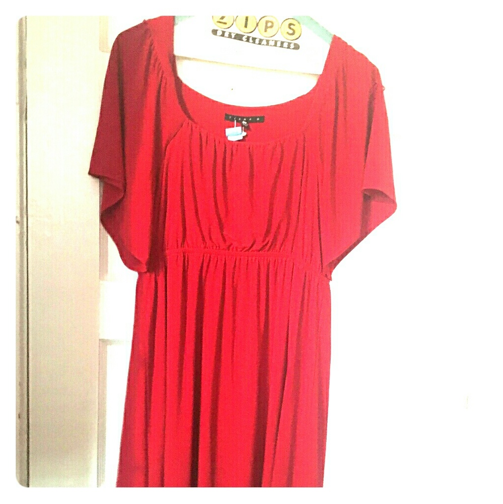 Red dress