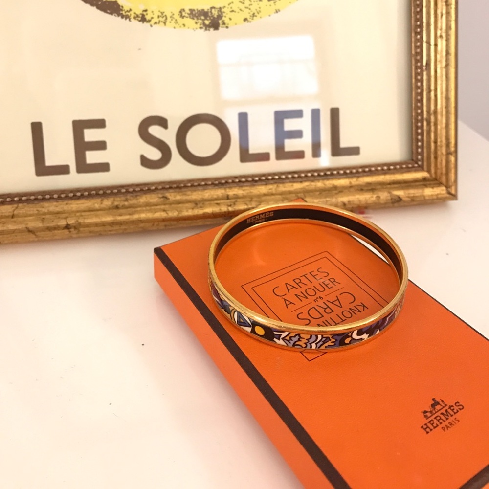Authentic Hermes Bangle, rare color