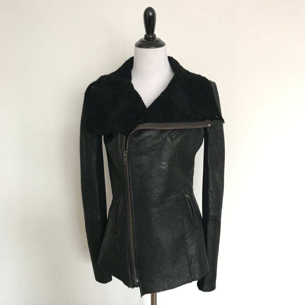 Veda Shearling Jacket Size Small