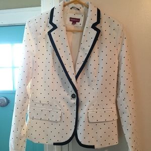 Polka Dot Blazer